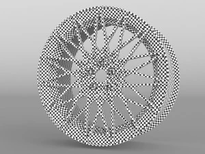 car rim mf562 3D Model