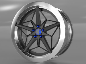 car rim sevenk sk-cypher 3D Модель