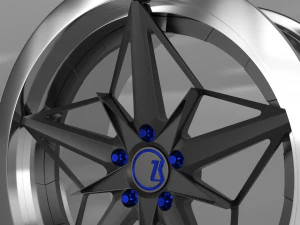 car rim sevenk sk-cypher 3D Model