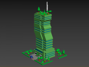 green building lp Model 3D