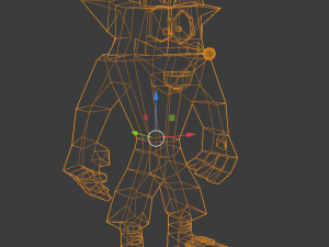 crash bandicoot 3D 模型