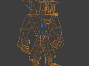 crash bandicoot 3D Model