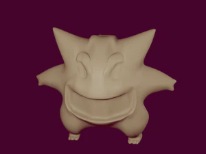 Pokemon gengar per la stampa Modello di stampa 3D