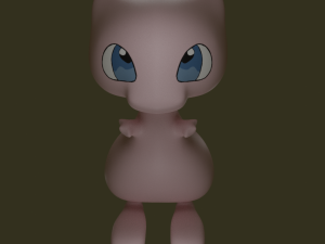 mew pokemon for 3d print 3D प्रिंट मॉडल