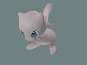mew pokemon for 3d print 3D-printmodel
