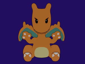 Modello Pokemon Charizard per la stampa 3D Modello di stampa 3D