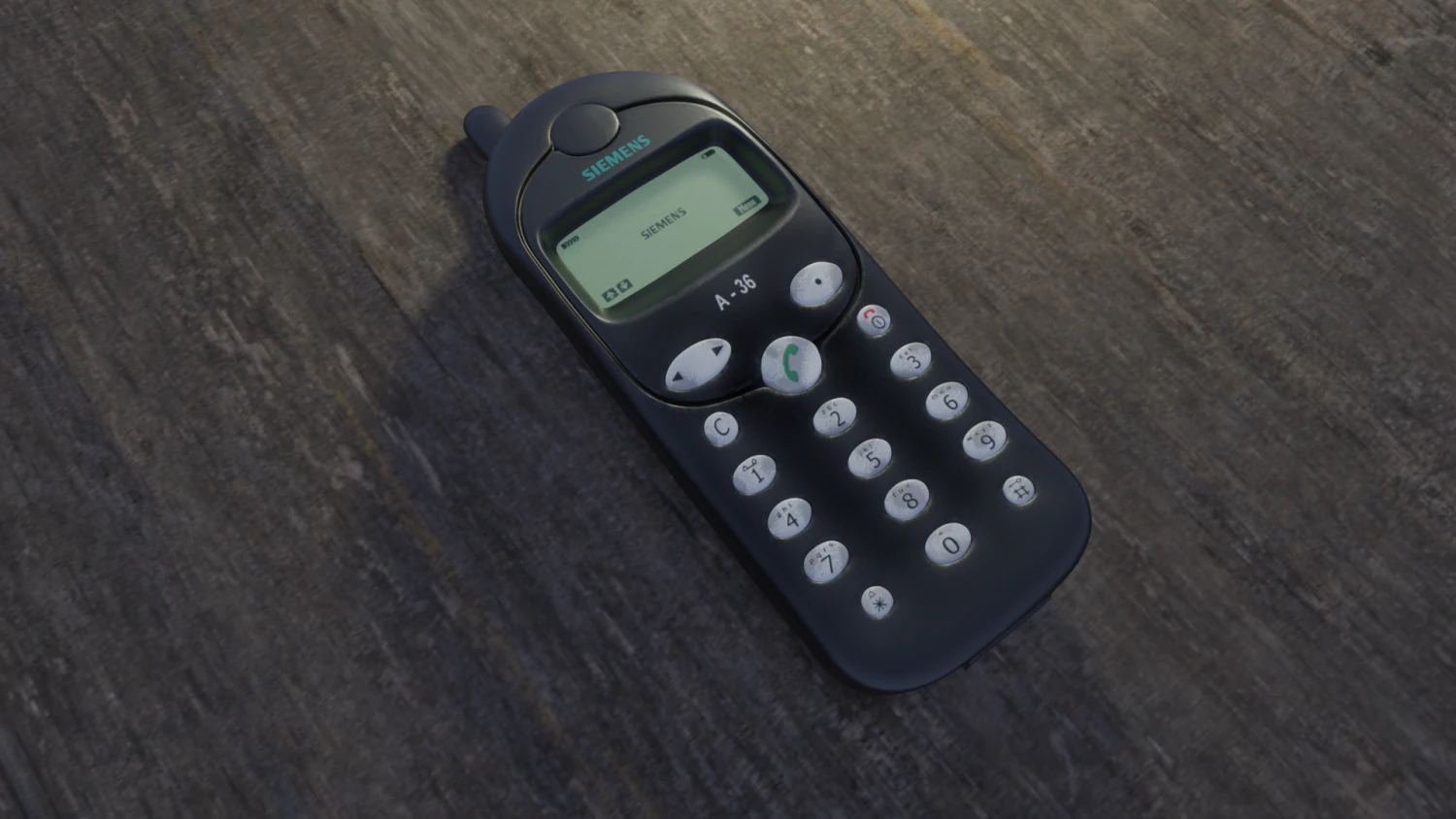 siemens a-36 3D Model .c4d .max .obj .3ds .fbx .stl .blend 