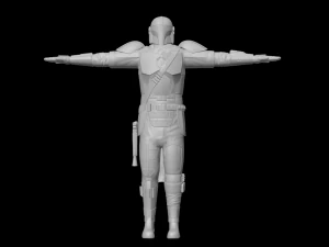 만달로리안 3D 모델