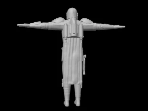Mandalorian 3D Model