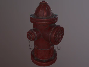 hidran kebakaran Model 3D