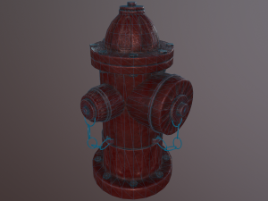 fire hydrant 3D मॉडल