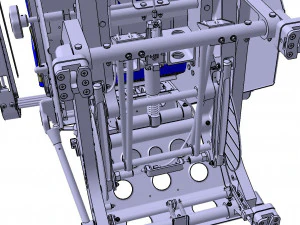 Detailed PILOT SEAT assy 3D Model