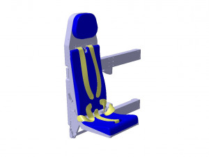 Detailed OBSERVER SEAT 3D 模型