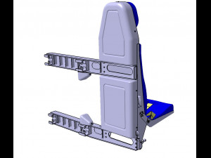 Detailed OBSERVER SEAT 3D 模型