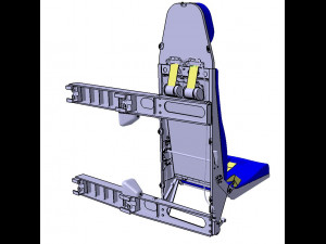 Detailed OBSERVER SEAT 3D 模型