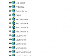 DETAILED AIRCRAFT SIDEWALL PANELS 3D Model