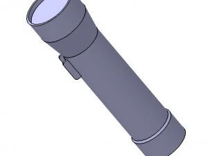 EMERGENCY FLASHLIGHT 3D Model