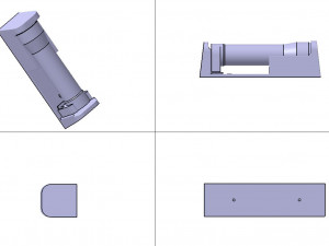 EMERGENCY FLASHLIGHT 3D Model