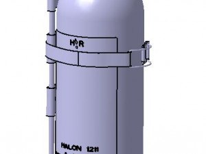 Detailed FIRE EXTINGUISHER 3D मॉडल