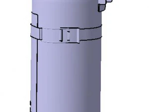 Detailed FIRE EXTINGUISHER 3D Model
