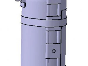 Detailed FIRE EXTINGUISHER 3D Model