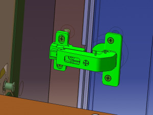 Detailed DOOR HINGE 3Dモデル