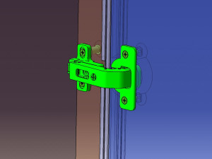 Detailed DOOR HINGE 3Dモデル
