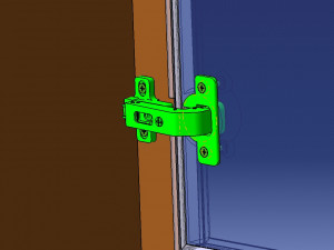 Detailed DOOR HINGE 3Dモデル