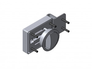 Detailed MECHANICAL MORTISE LOCK 3Dモデル