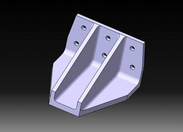 bracket Model 3D .c4d .max .obj .3ds .fbx .stl .blend 