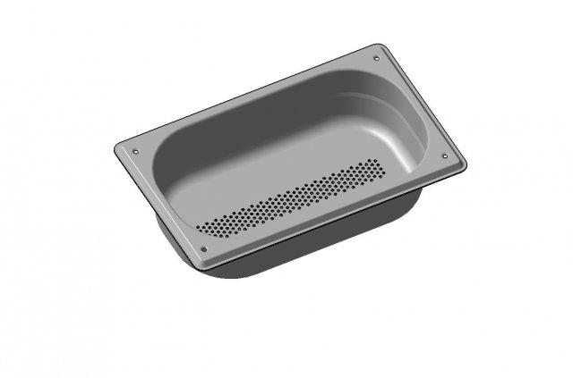 small sink 3D Model .c4d .max .obj .3ds .fbx .stl .blend 