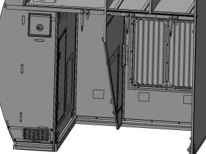 DETAILED AIRCRAFT GALLEY 3D-Modell