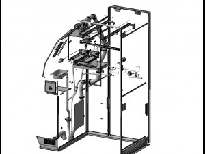 DETAILED AIRCRAFT GALLEY 3D-Modell