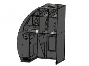 DETAILED AIRCRAFT GALLEY 3D Модель