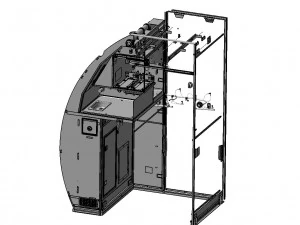 DETAILED AIRCRAFT GALLEY 3D Model