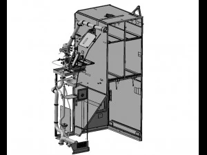 DETAILED AIRCRAFT GALLEY 3D Model