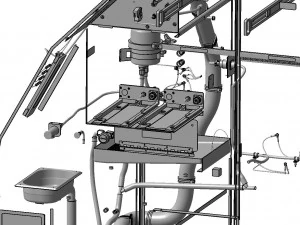 DETAILED AIRCRAFT GALLEY 3D Model