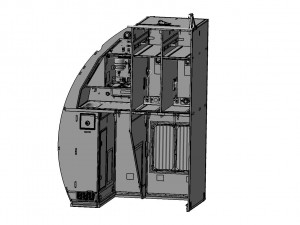 DETAILED AIRCRAFT GALLEY 3D Model