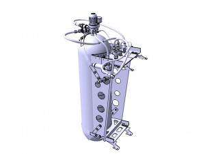 DETAILED CREW OXYGEN SYSTEM 3D Model