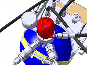 DETAILED CREW OXYGEN SYSTEM 3D Model