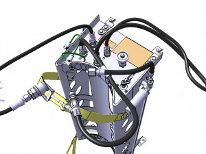 DETAILED CREW OXYGEN SYSTEM 3D Model