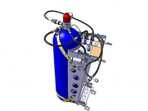 BEMANNING ZUURSTOFSYSTEEM 3D Model