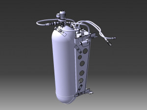CREW OXYGEN SYSTEM 3D-Modell