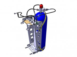 CREW OXYGEN SYSTEM 3D Model