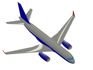 CIVIL AIRCRAFT 3Dモデル