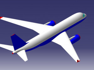CIVIL AIRCRAFT 3Dモデル