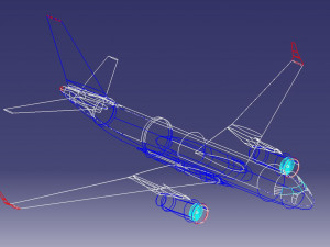 CIVIL AIRCRAFT 3Dモデル