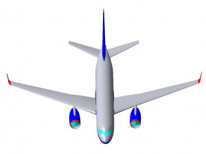 CIVIL AIRCRAFT 3Dモデル