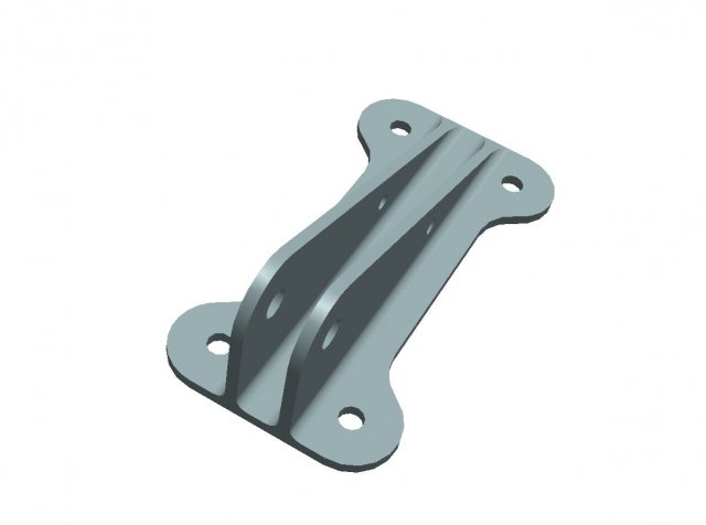 bracket 3D 模型 .c4d .max .obj .3ds .fbx .stl .blend 