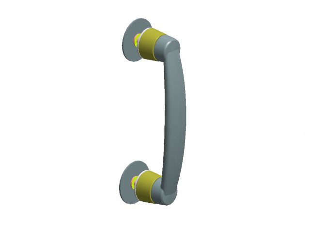 Door handle Modèle 3D .c4d .max .obj .3ds .fbx .stl .blend 